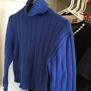 Thick cotton/wool Crop Sweater